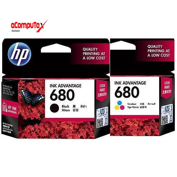 CARTRIDGE HP 680 COLOR (RESMI)