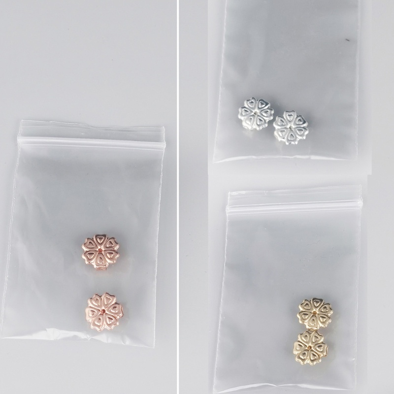 SIY  Earring Stoppers for Studs Earring Lifters Backs Enables Earring To Rest On Ear Earring Lifters Backs Lightweight