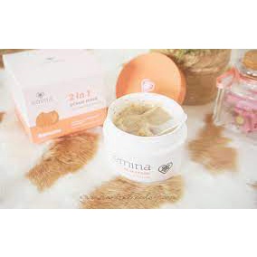 `ღ´ PHINKL `ღ´ ╰☆☆ 𝔢мιℕά ☆☆╮ Emina 2in1 scrub mask dengan ekstrak wallnut  bahan alami scrubbing peeling wajah