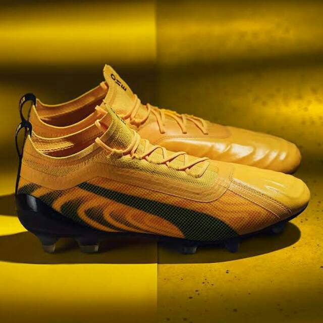 PUMA ONE 20.1 FG/AG YELLOW PUMA BLACK ORANGE