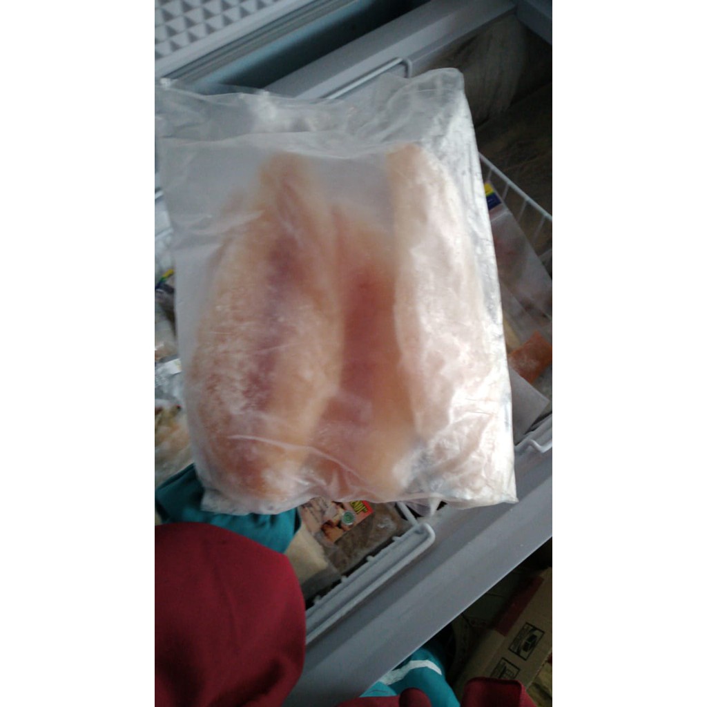 FILET FILLET IKAN DORI  DORY 1KG PANGASIUS FROZEN CHIPS IKAN MAKANAN BEKU LOKAL TANGERANG BOGOR