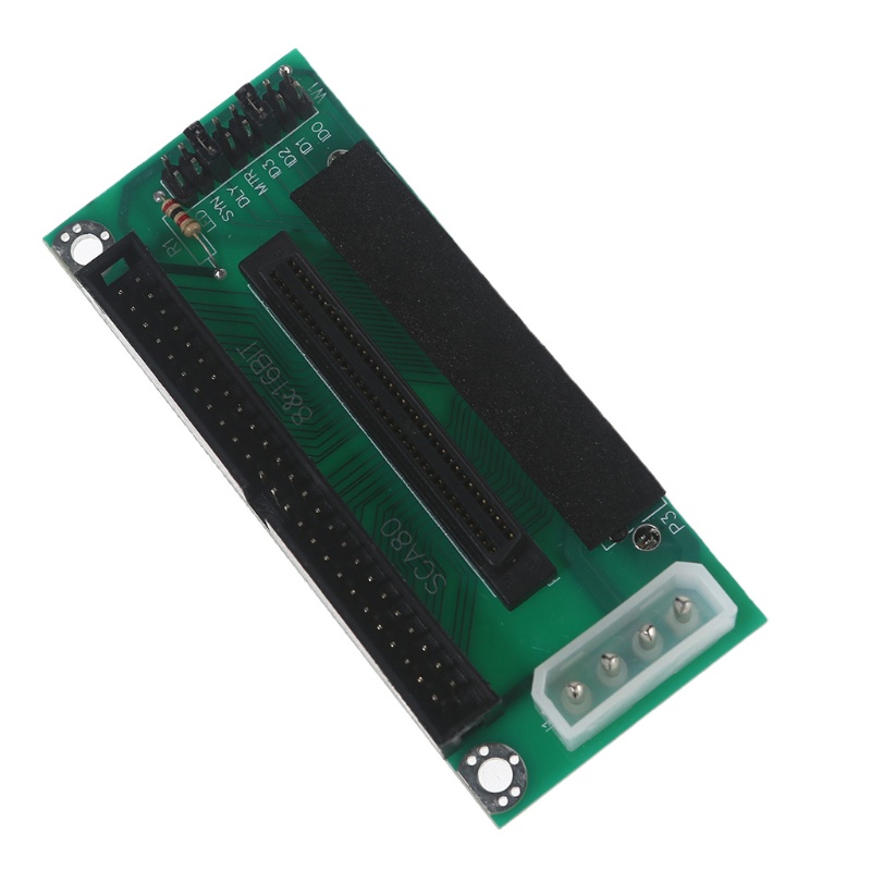 Btsg SCSI 80-pin, Ke 68-pin Ke 50-pin Adapter Card Transmit Data Untuk Mini PC