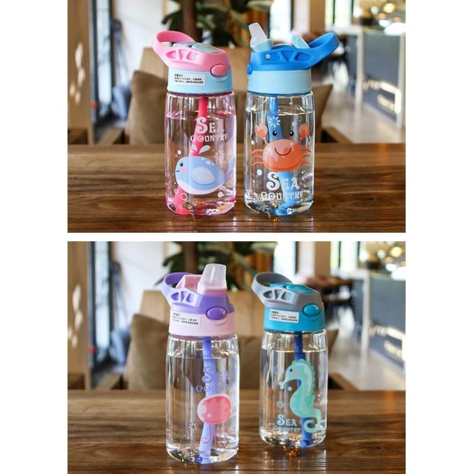 

Baru! Botol Air Minum Anak Sedotan Motif Animal Sea Country 480Ml B-818 - Hijau