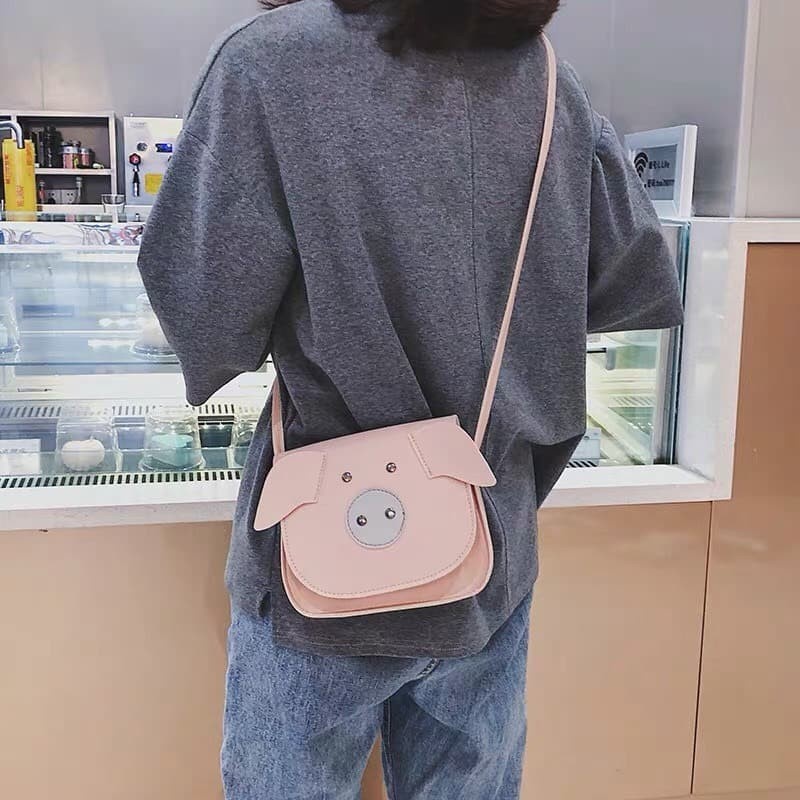 TAS SELEMPANG BABI PIG PIGGY SLING BAG LUCU