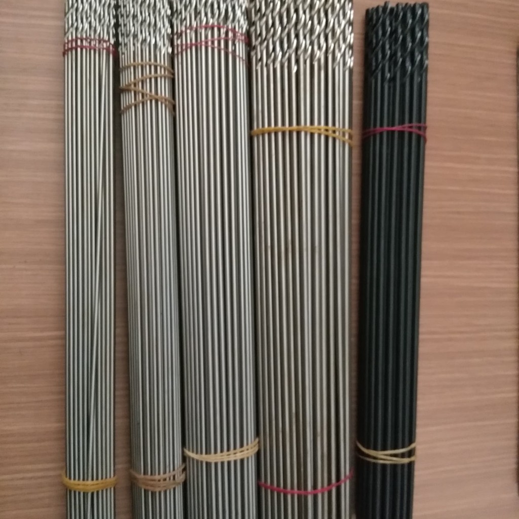 Jual Mata bor besi panjang LONG 30cm diameter 2.5mm 3.0mm 4.0mm panjang