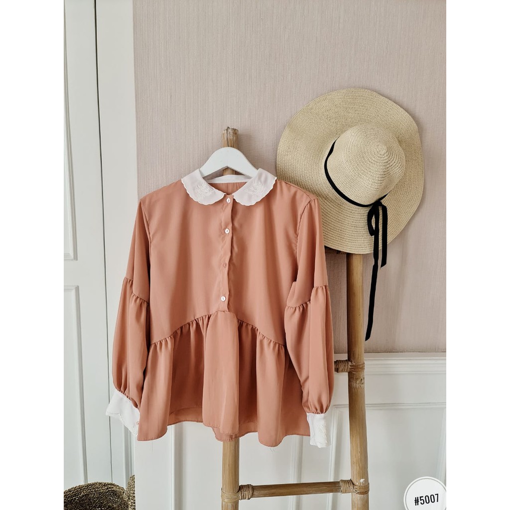 POLLY TOP / ATASAN / BLOUSE WANITA / KEMEJA KERJA