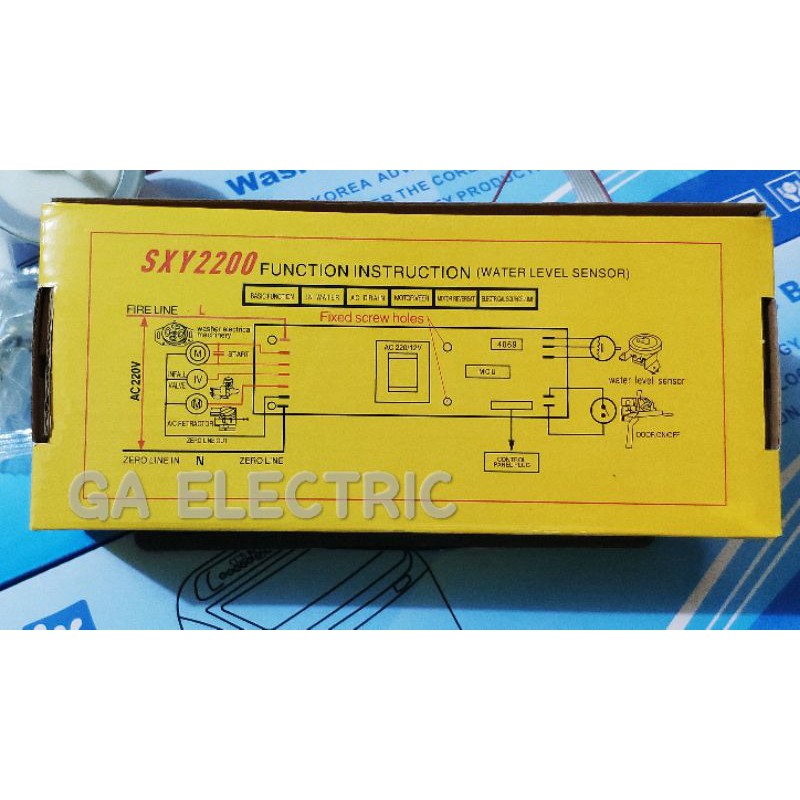 MODUL PCB SXY-2200 MESIN CUCI UNIVERSAL TOP LOADING