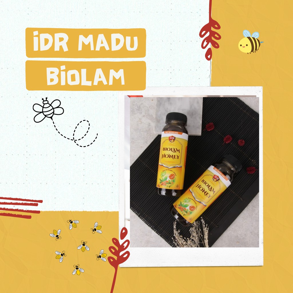 IDR Madu Biolam  Obat Gastroenteritis  330 gram