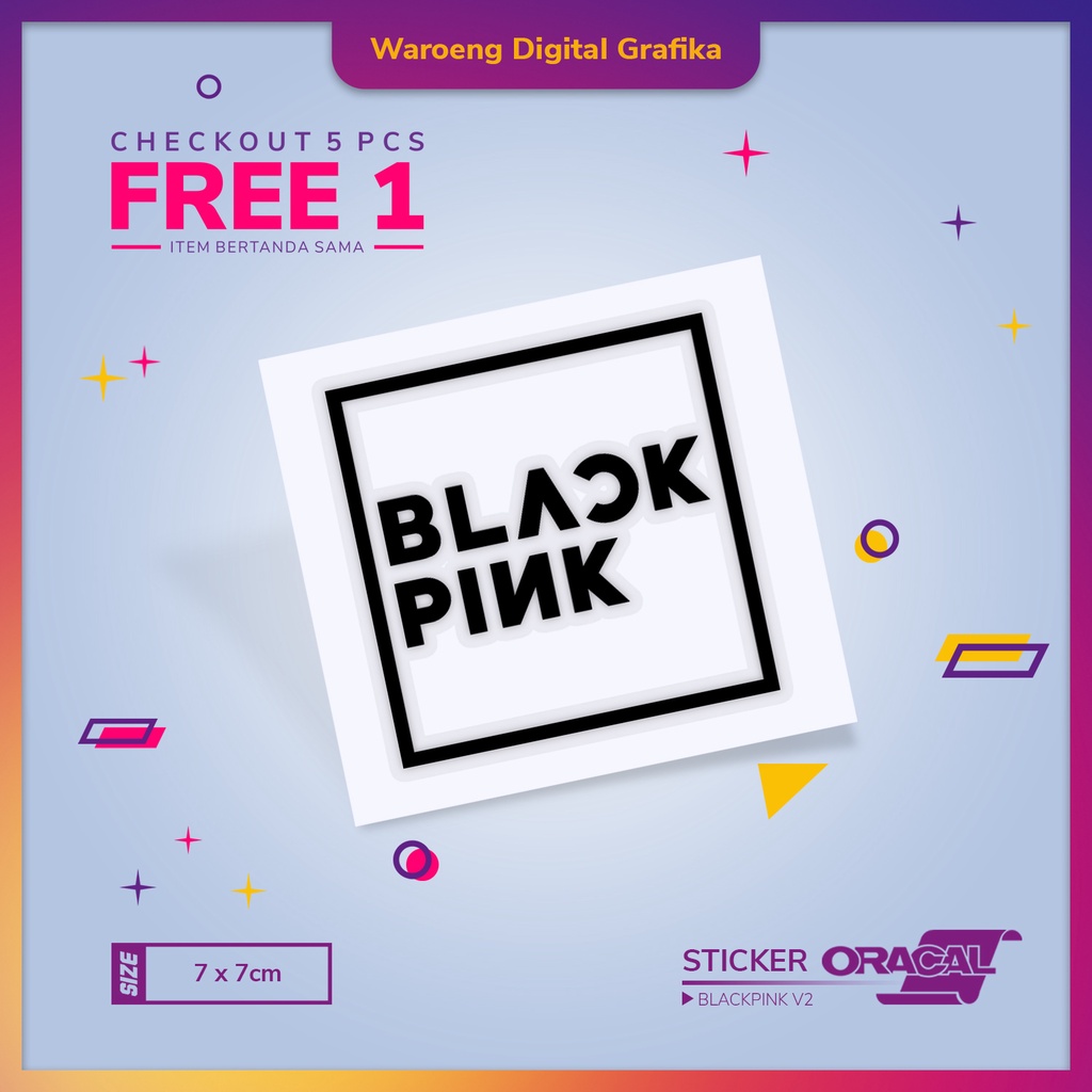 

Sticker Blackpink | Custom Cutting Stiker Blackpink V2