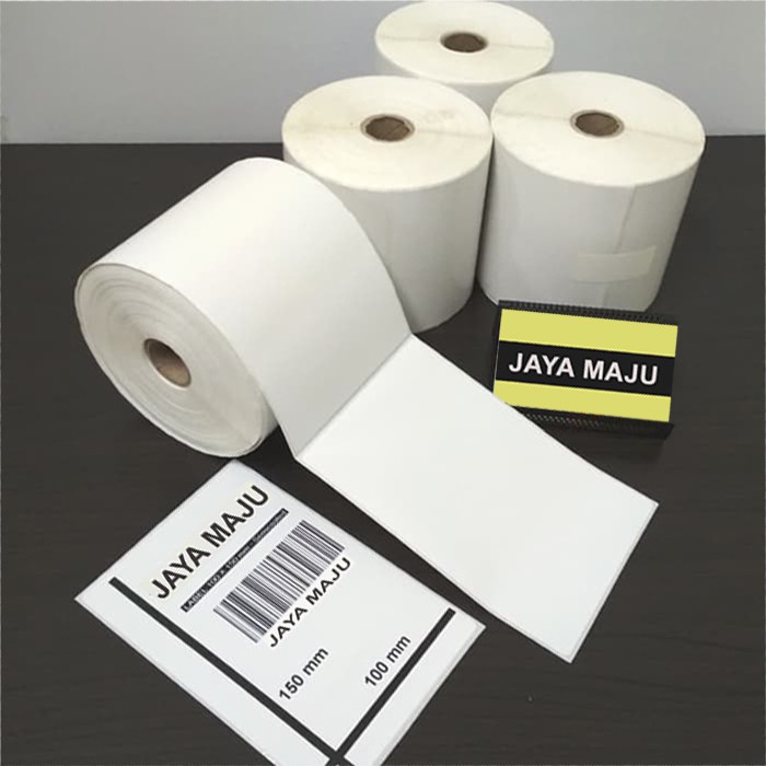 LABEL BARCODE THERMAL TRANSFER  100 X 150 100X150 LABEL BARCODE SEMICOATED 100x150 100 X 150