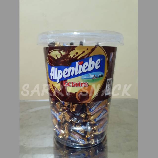 

Permen ALPENLIEBE ECLAIRS 360gr ,HALAL 100%