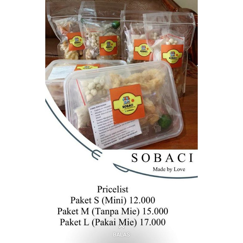 

Baso Aci SOBACI