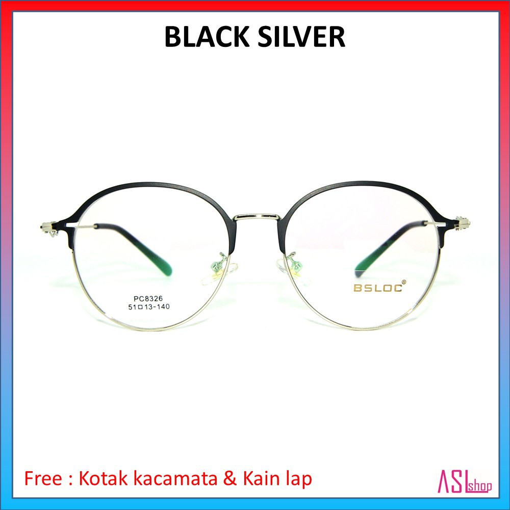 FRAME KACAMATA MINUS (KODE : PC 8326)