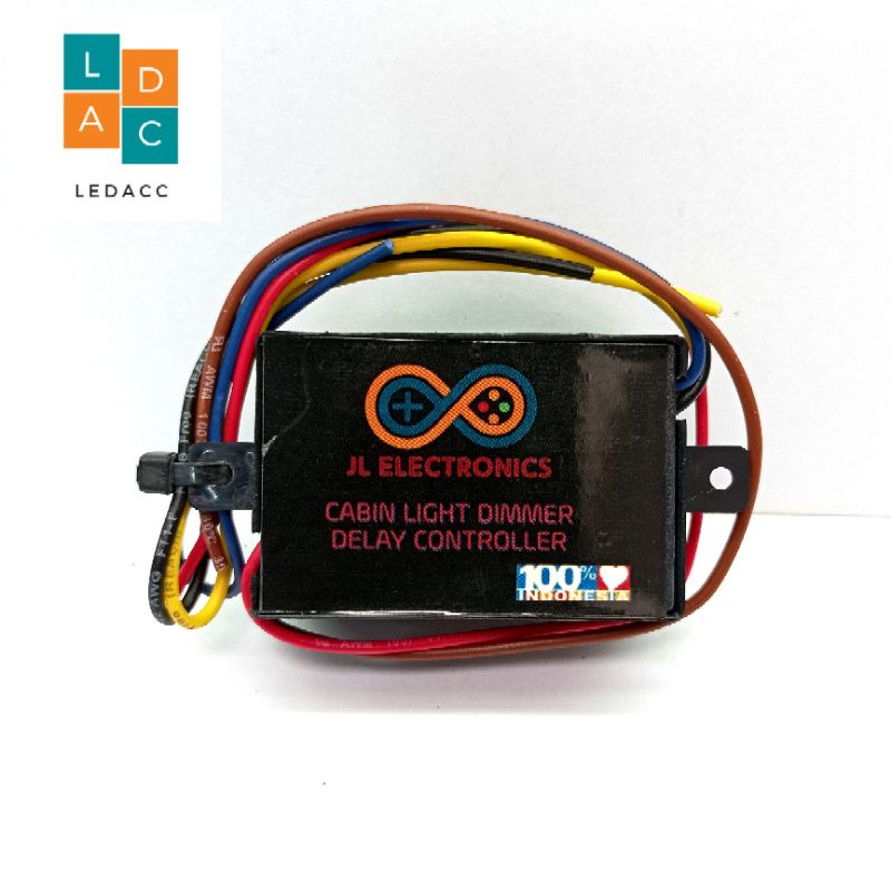 MODULE MODUL LED DELAY DIMMER  CABIN MOBIL MODUL DELAY DIMER CABIN FUNGSI UNLOCK REMOTE