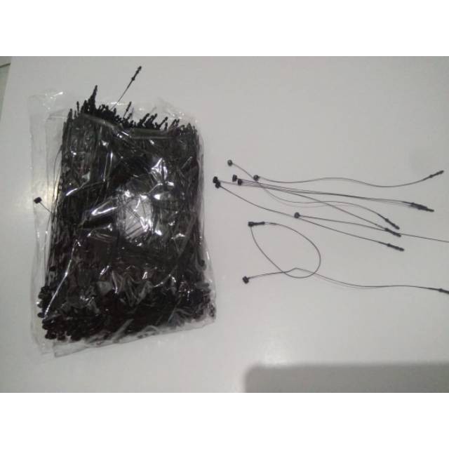 

TALI LOOP HANGTAG / Hang tag PLASTIK / Loop Pin / LOCK STRING PIN