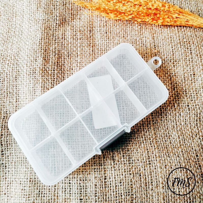 Tempat Pick Gitar Ukuran Besar + Kecil Bahan Plastik