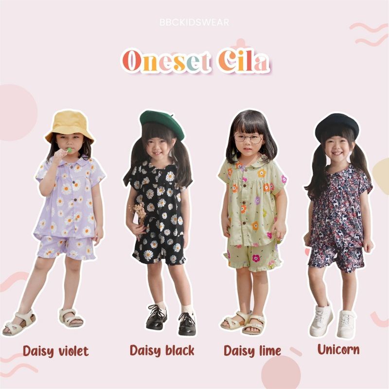 ONESET CILLA BY BBCKIDSWEAR