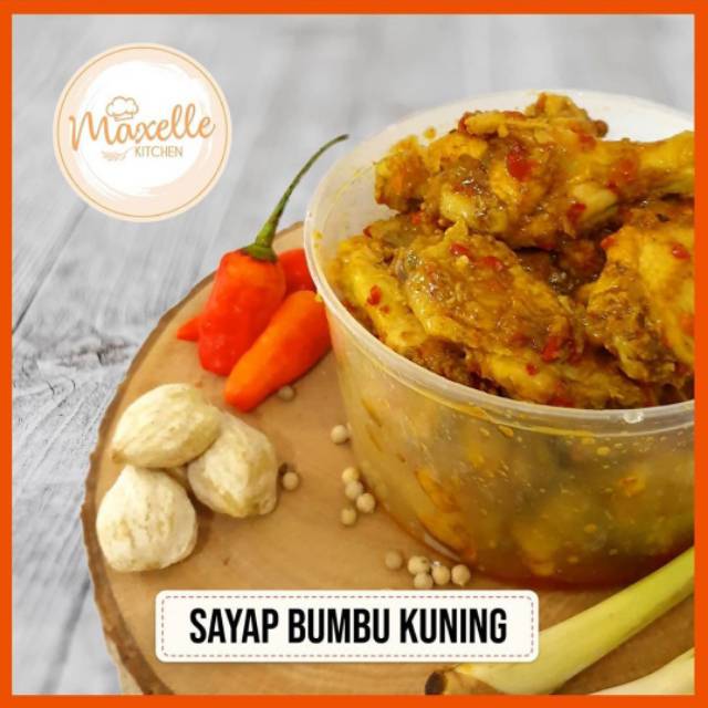 

Spicy wings - sayap ayam bumbu kuning