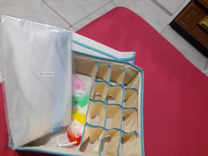 Je494 Springbed Organizer Vacuum Compress Storage Bag Vacum Bag Penyimpanan Pakaian Selimut