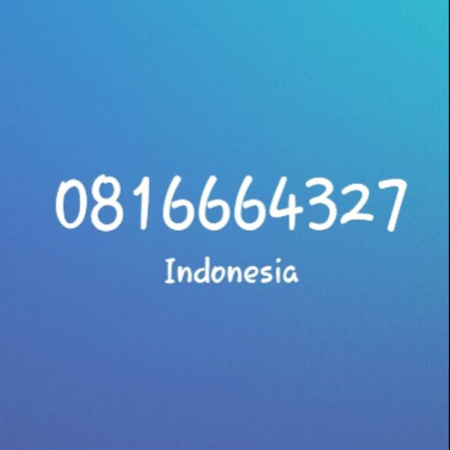 No Cantik Indosat 10 Digit