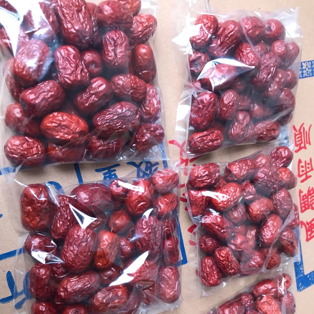 

Angco premium 100 gram sedang besar manis ang co hong zhao red dates kurma china