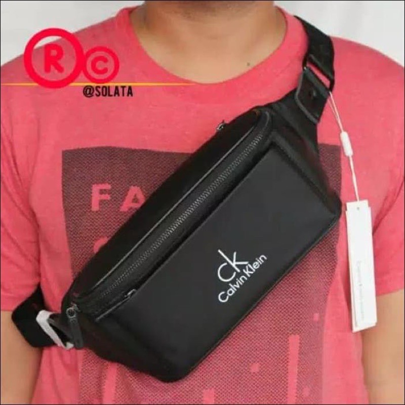 Waistbag CK Import Tas selempang pria waist bag pria anti air