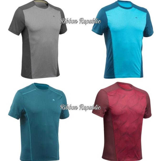 Quechua Decathlon Man Sport Running Shirt Baju Olahraga Pria Original