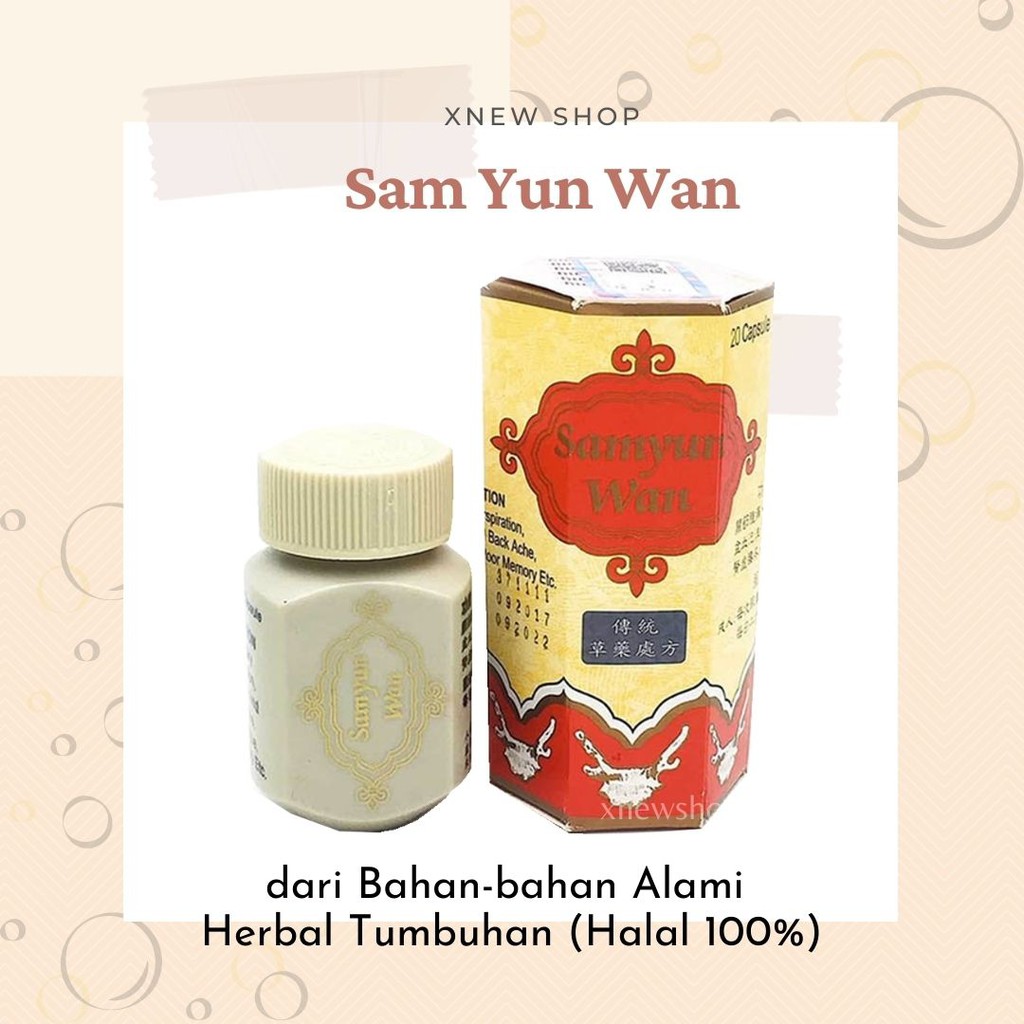 [ ORIGINAL ] Sam yun wan wisdom obat gemuk Samyunwan - Sam Yun Wan Wisdom sam yun wan asli wisdom