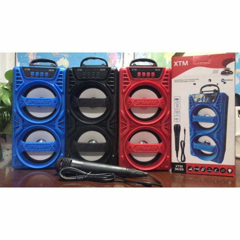 COD SPEAKER BLUETOOTH KARAOKE XTM-3639 PUS MIC KARAOKE X-BASS//SPEAKER SALON AKTIF X-BASS//SPEAKER KARAOKE//SPEAKER WIRELESS