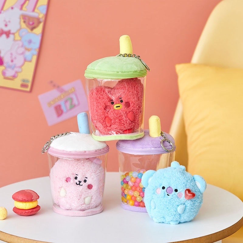 [READY STOCK] bt21 baby boucle bubble tea