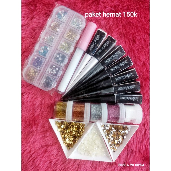 paket henna lengkap murah