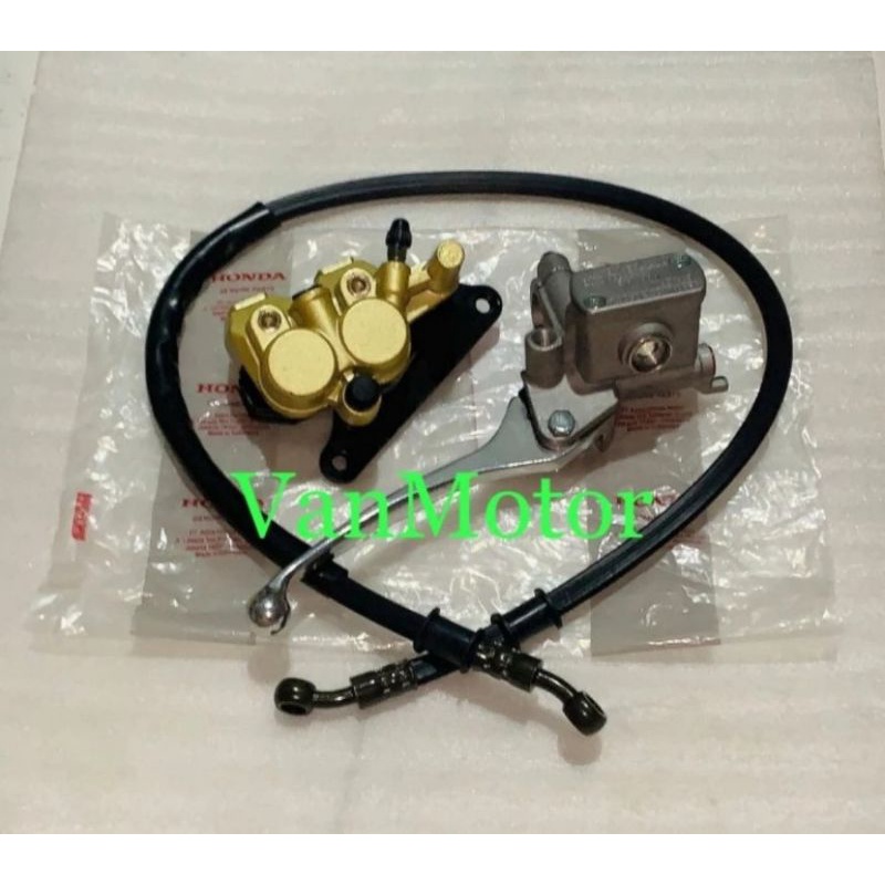 KALIPER SET MASTER REM SELANG REM SUPRA X LAMA REVO LAMA SUPRA FIT LAMA GRAND HONDA ORI MURAH