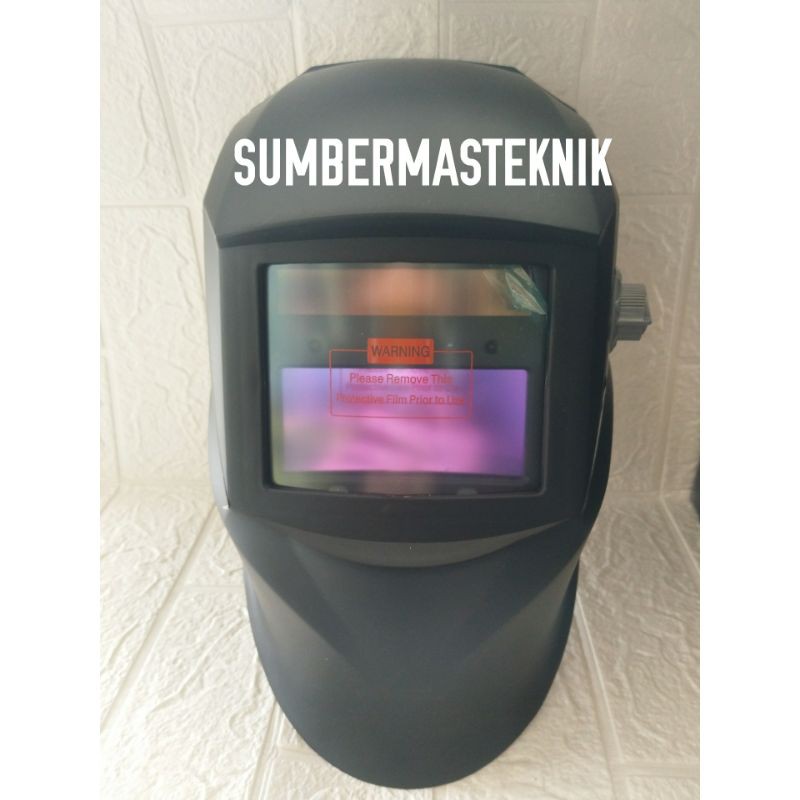 helm las otomatis merk redfox atau topeng las redfox atau auto darkening redfox