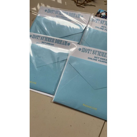 AR TICKET NCT DREAM FANMEETING SUMMER JENO JAEMIN RENJUN