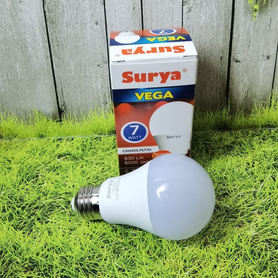 Lampu LED Bulb Surya Vega 7 Watt Putih Murah Terang Begaransi