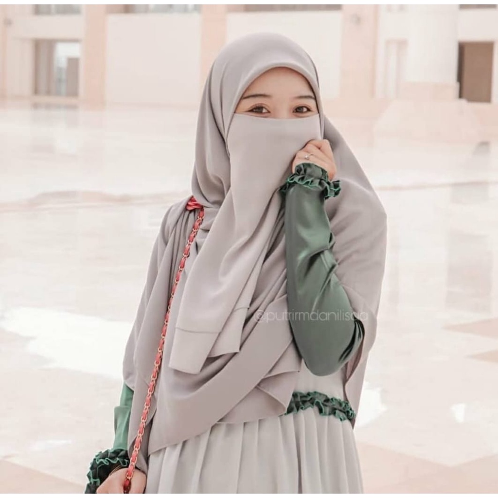 KERUDUNG SEGI EMPAT SEGI4 SET CADAR