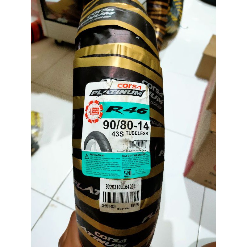 CORSA PLATINUM R46 90/80 ring 14