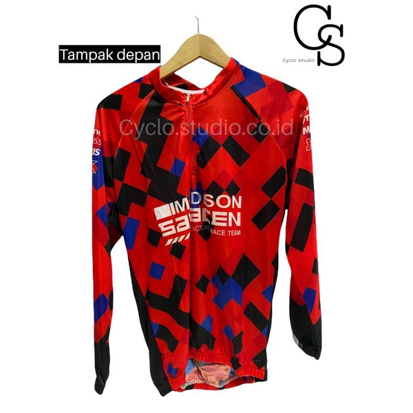 Jersey Baju Sepeda MTB Kaos Roadbike Lengan Panjang