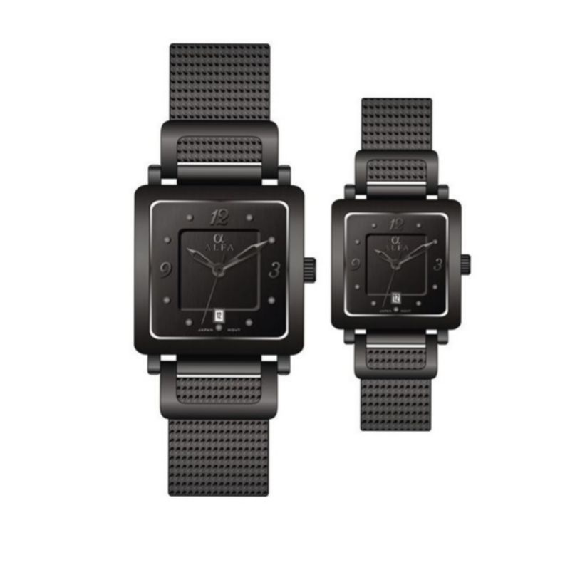 Jam Tangan Couple Alfa 88140