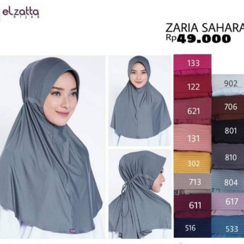 BERGO SERUT INSTAN ELZATTA ZARIA SAHARA