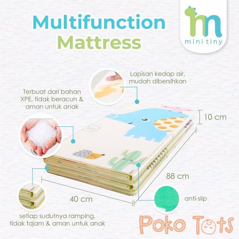 Minitiny Multifunction Mattress 180x200cm Playmat Karpet Alas Bermain Anak Mini Tiny WHS