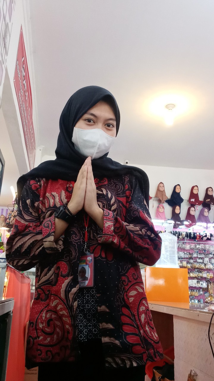 Batik Wanita Asj Sa Hrb026 Kenongo Pekalongan Sogan Tulis