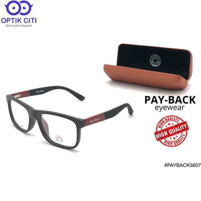 Frame Kacamata Pria Payback 5607 Ada Pegas Original Produk