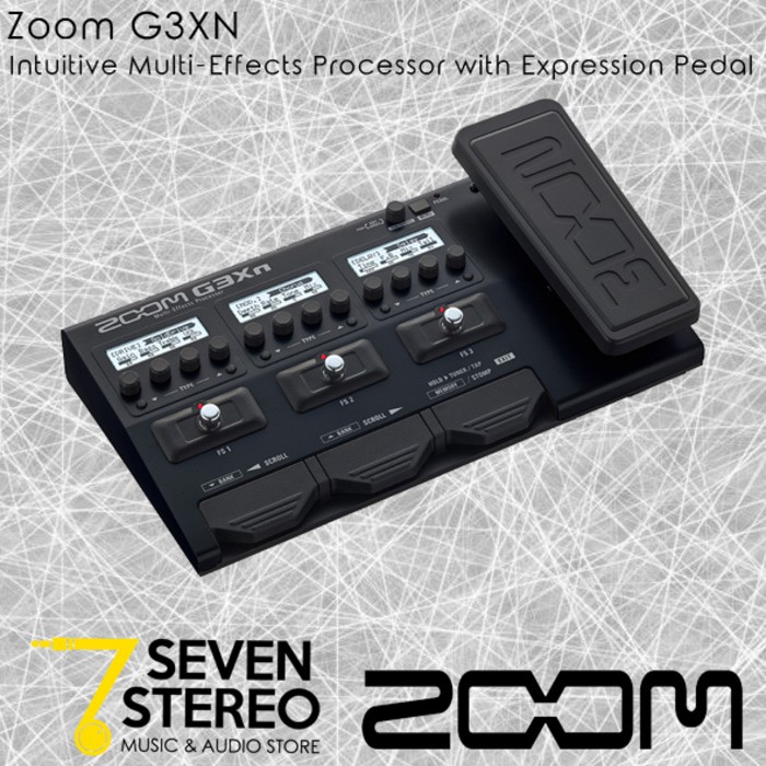 Zoom G3XN Multi-Effect Processor with Expression Pedal