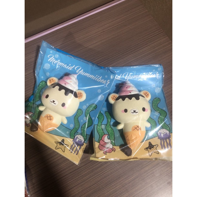 Yummiibear mermaid by creamiicandy original licensed squishy