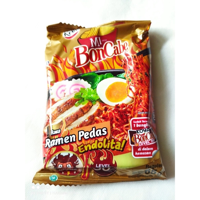 Mi Goreng/Ramen Boncabe Level 15 70gr&amp;105gr