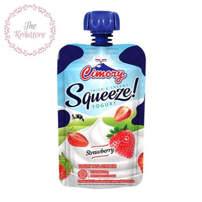 

Cimory Yoghurt Strawberry Squeeze [120ml]