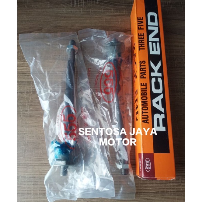 RACK END LONG TIE ROD NEW VIOS / YARIS 555 JAPAN ORIGINAL HARGA 1SET