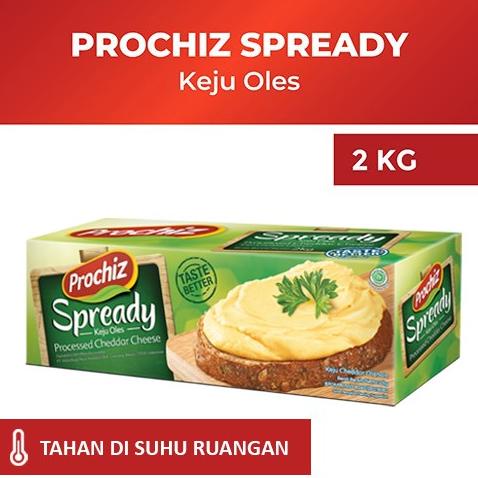 

Diskon Keju PROCHIZ Spready 2 kg Diskon