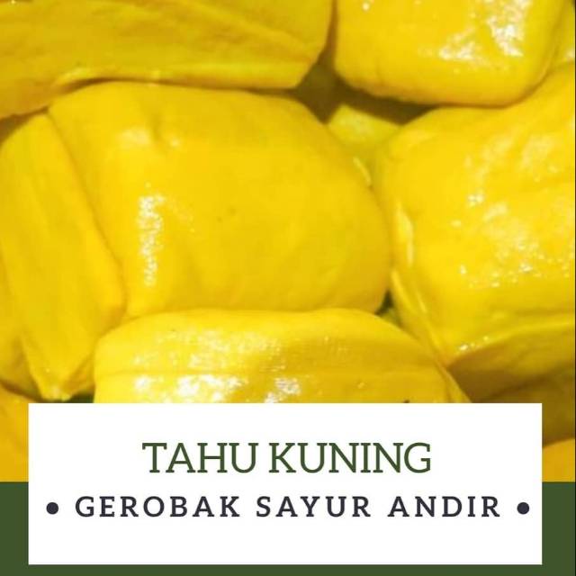 

Tahu Kuning /bungkus